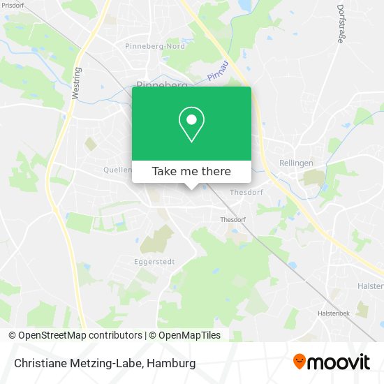 Christiane Metzing-Labe map