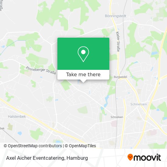 Axel Aicher Eventcatering map