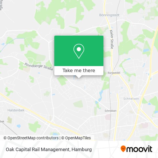Oak Capital Rail Management map