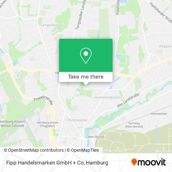 Fipp Handelsmarken GmbH + Co map