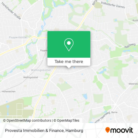 Provesta Immobilien & Finance map