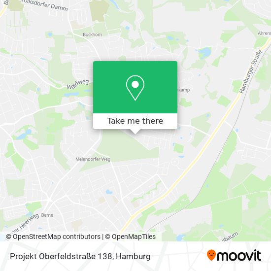 Projekt Oberfeldstraße 138 map