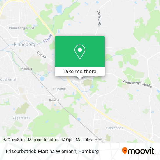 Friseurbetrieb Martina Wiemann map