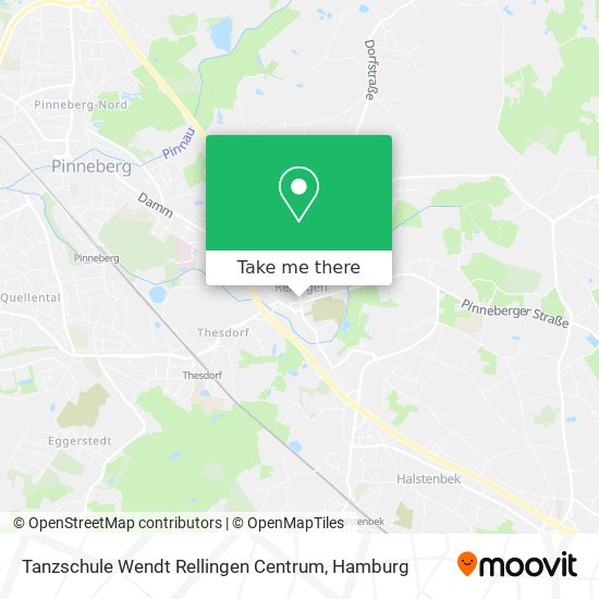 Tanzschule Wendt Rellingen Centrum map