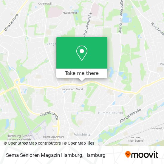 Sema Senioren Magazin Hamburg map
