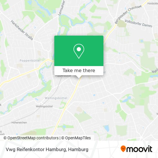 Vwg Reifenkontor Hamburg map