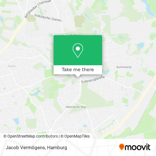 Карта Jacob Vermögens