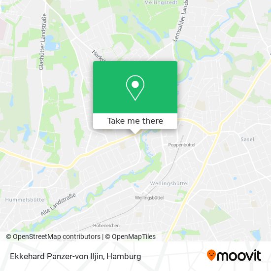 Ekkehard Panzer-von Iljin map