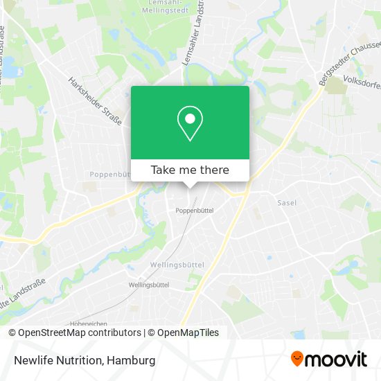 Newlife Nutrition map