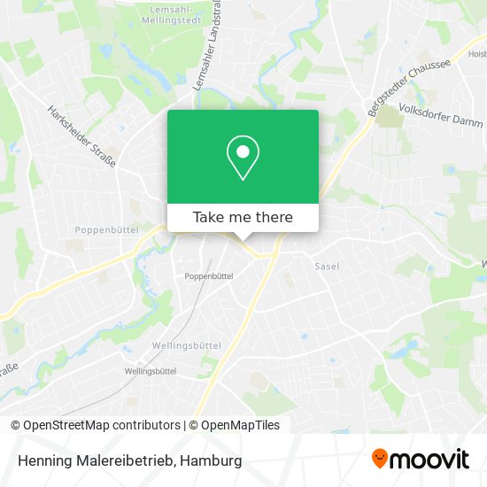 Henning Malereibetrieb map