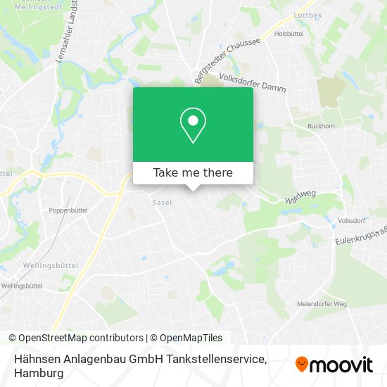 Hähnsen Anlagenbau GmbH Tankstellenservice map