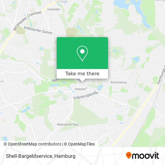 Shell-Bargeldservice map