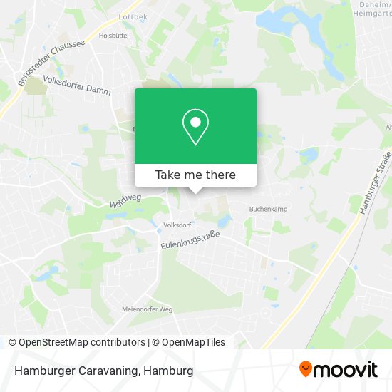 Hamburger Caravaning map