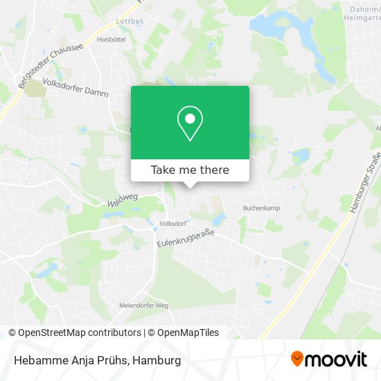 Hebamme Anja Prühs map