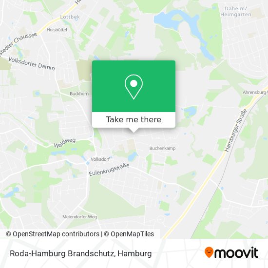 Roda-Hamburg Brandschutz map