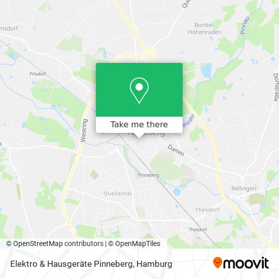 Elektro & Hausgeräte Pinneberg map