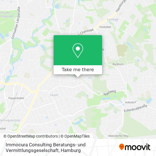 Immocura Consulting Beratungs- und Vermittlungsgeselschaft map