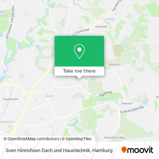 Sven Hinrichsen Dach und Haustechnik map