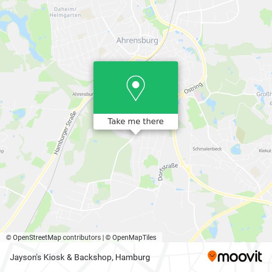 Jayson's Kiosk & Backshop map