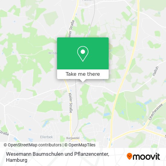 Wesemann Baumschulen und Pflanzencenter map