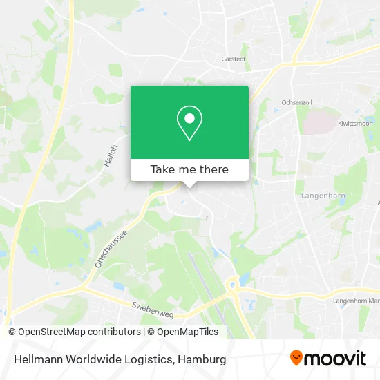 Карта Hellmann Worldwide Logistics