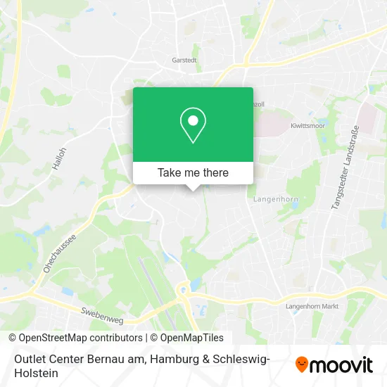 Карта Outlet Center Bernau am