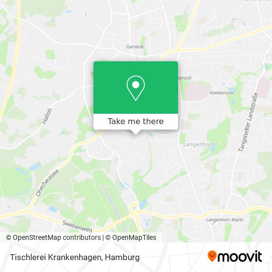Tischlerei Krankenhagen map