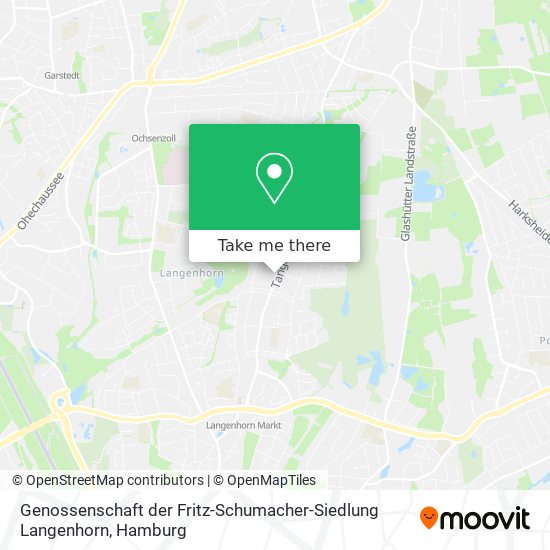 Карта Genossenschaft der Fritz-Schumacher-Siedlung Langenhorn