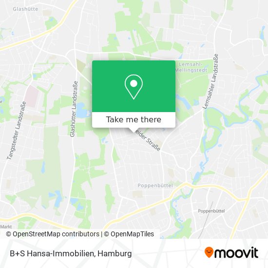 B+S Hansa-Immobilien map