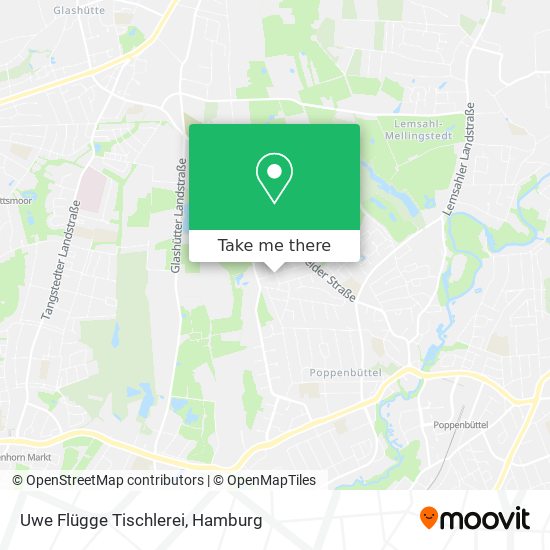 Uwe Flügge Tischlerei map