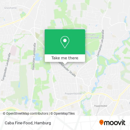 Caba Fine-Food map