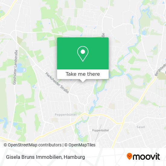 Gisela Bruns Immobilien map