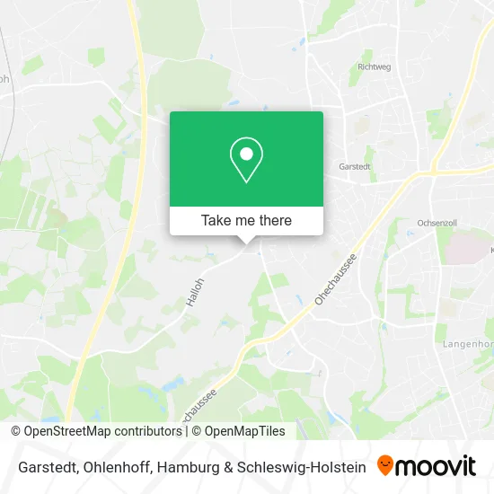 Карта Garstedt, Ohlenhoff