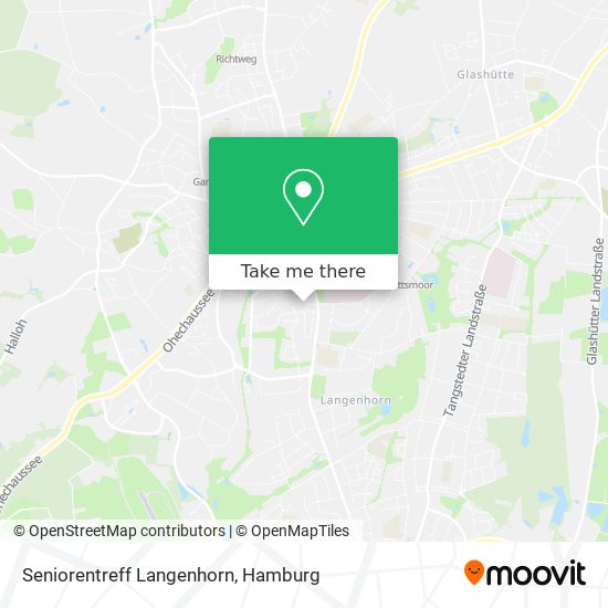 Seniorentreff Langenhorn map