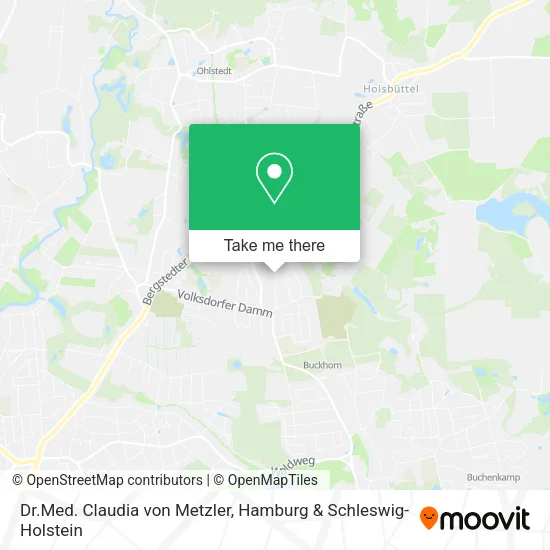 Dr.Med. Claudia von Metzler map