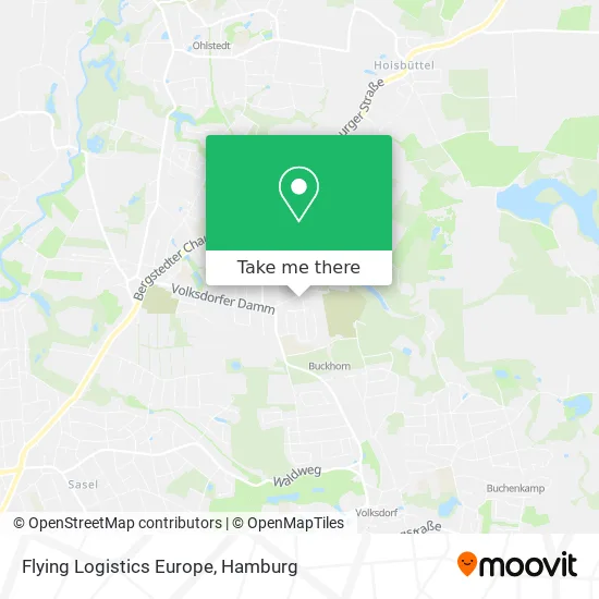 Карта Flying Logistics Europe
