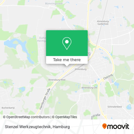 Stenzel Werkzeugtechnik map