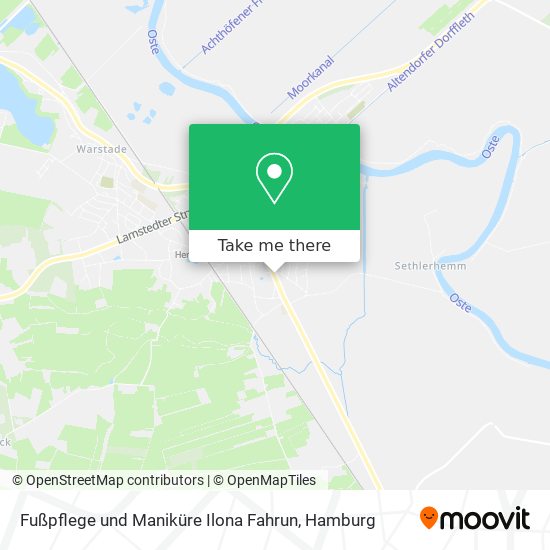 Fußpflege und Maniküre Ilona Fahrun map