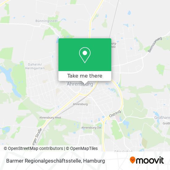 Barmer Regionalgeschäftsstelle map