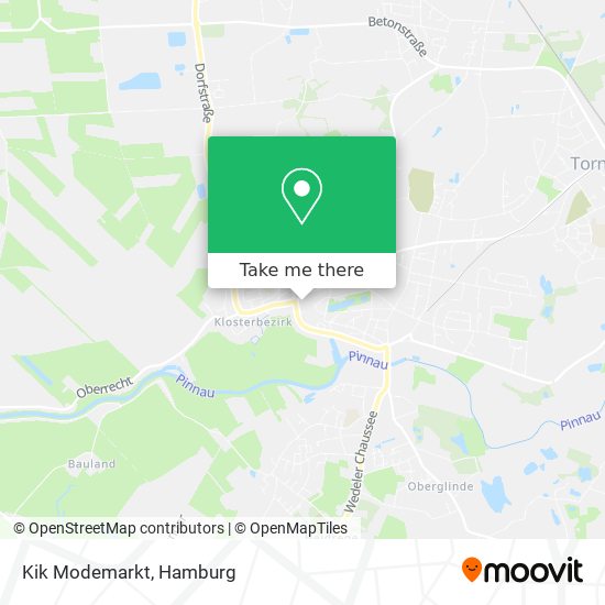 Kik Modemarkt map