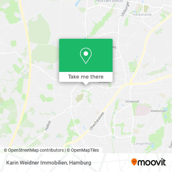 Karin Weidner Immobilien map