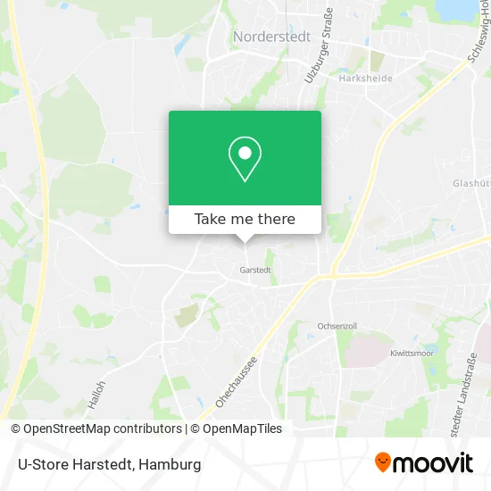 Карта U-Store Harstedt