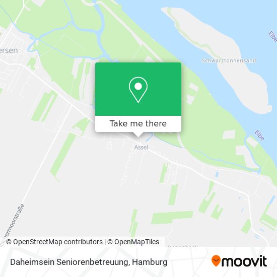 Daheimsein Seniorenbetreuung map