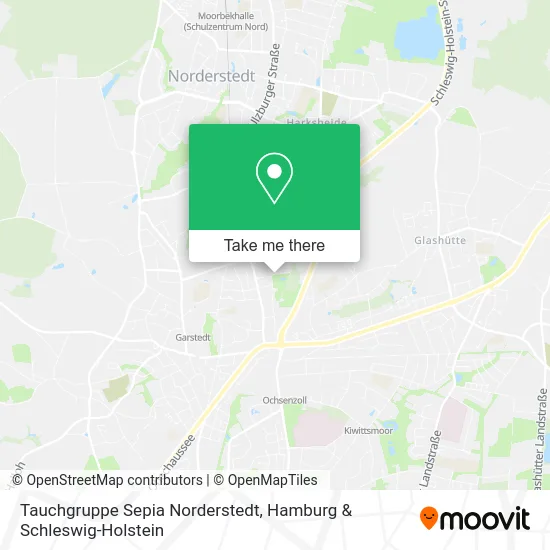 Карта Tauchgruppe Sepia Norderstedt
