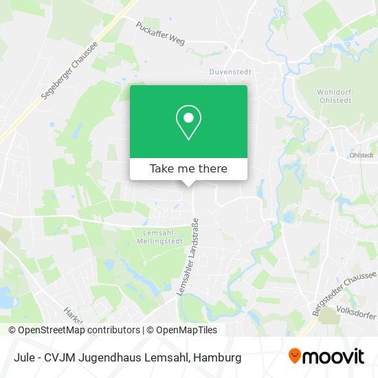 Jule - CVJM Jugendhaus Lemsahl map