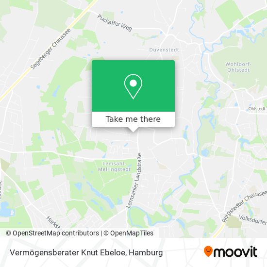 Vermögensberater Knut Ebeloe map