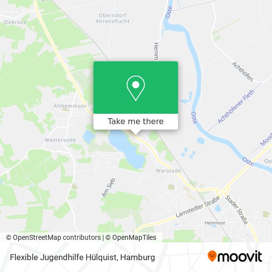 Flexible Jugendhilfe Hülquist map