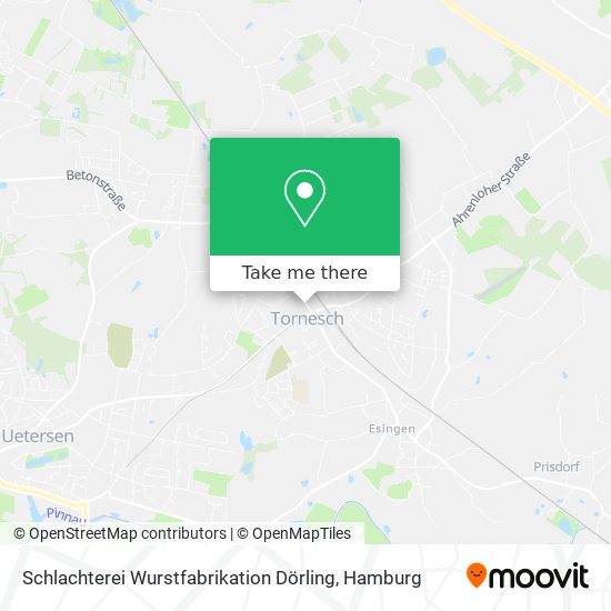 Schlachterei Wurstfabrikation Dörling map