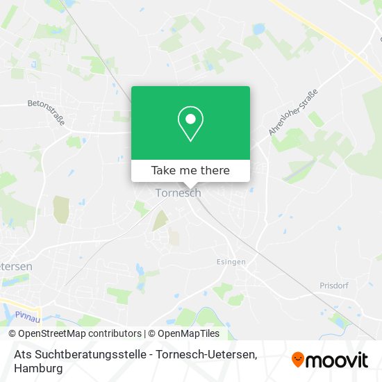 Ats Suchtberatungsstelle - Tornesch-Uetersen map
