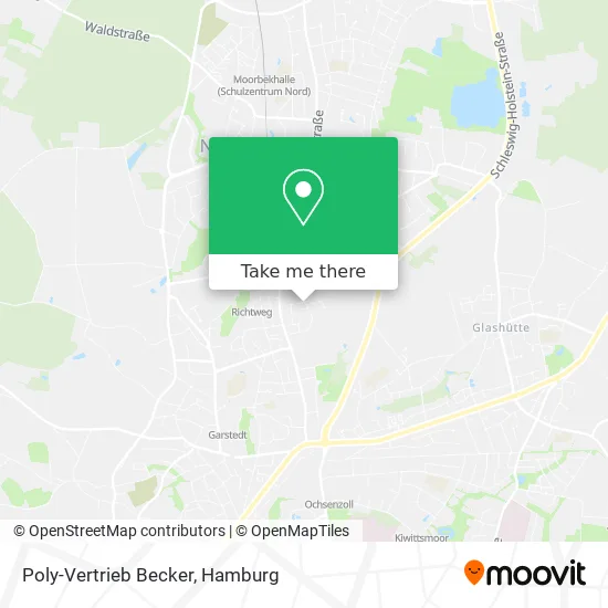 Карта Poly-Vertrieb Becker